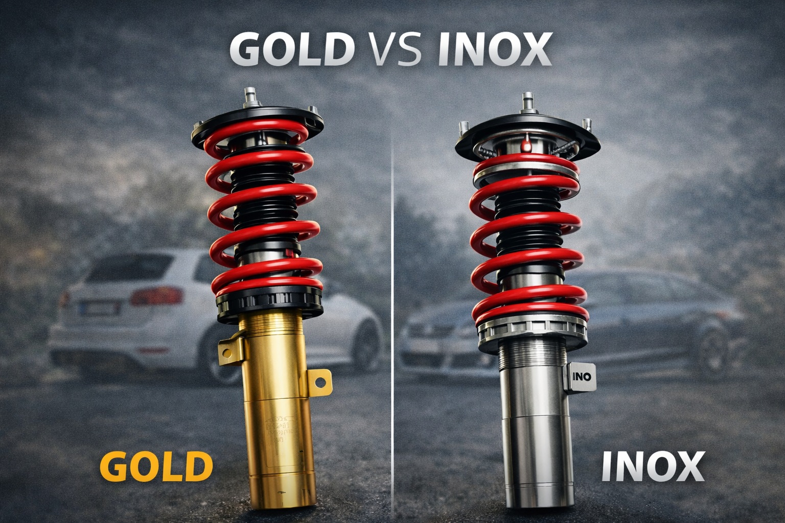 MTS Technik Gold vs. Inox - quel est le meilleur choix de châssis fileté ? - MTS Technik Gold vs. Inox - quel est le meilleur châssis fileté ?