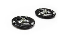 Plaques de carrossage MTS réglables camber / caster pour essieu avant compatibles avec Saab 9-3 break (E50) 2.0 t BioPower 120 KW MTSCP03SET