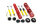Suspension à combinés filetés MTS Street Gold compatible avec Mercedes-Benz S-CLASS (W126) 560 SE, SEL 220 KW MTSGWMB18