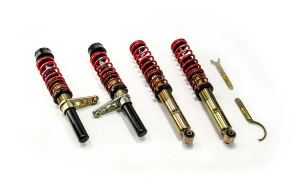 Suspension à combinés filetés MTS Street Gold compatible avec Volkswagen POLO Coupé (86C/80) 1.3 G40 85 KW MTSGWVW89