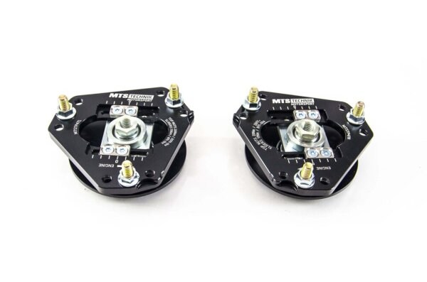 Coupelles de suspension MTS réglables camber / caster pour essieu avant compatibles avec Ford USA MUSTANG 6 Coupé V8 GT 343 KW MTSCP47SET