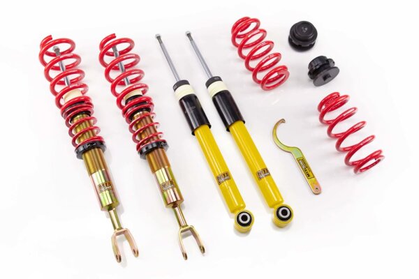 Suspension à combinés filetés MTS Street Gold compatible avec Audi A4 B7 Avant (8E) 1.9 TDI 85 KW MTSGWAU03
