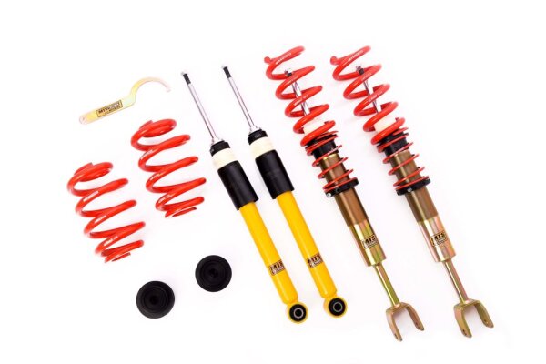 Suspension à combinés filetés MTS Street Gold compatible avec Audi A6 C6 (4F) 3.2 FSI quattro 183 KW MTSGWAU51