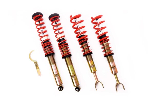 Suspension à combinés filetés MTS Stance Gold compatible avec Audi A4 B5 Avant (8D) 1.8 T 132 KW MTSGWAU52-S