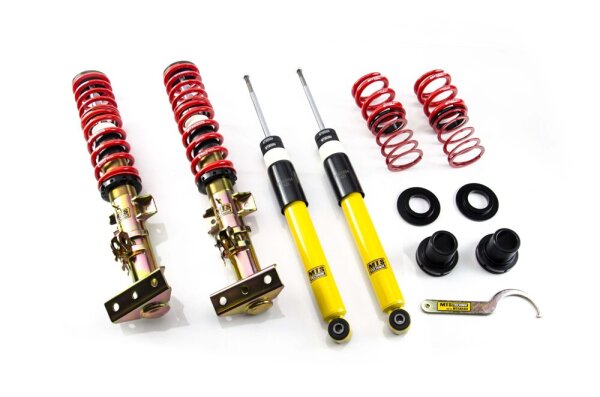 Suspension à combinés filetés MTS Street Gold compatible avec BMW 3 Cabriolet (E36) 323 i 125 KW MTSGWBM01