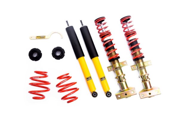 Suspension à combinés filetés MTS Street Gold compatible avec BMW 3 Compact (E36) 323 ti 125 KW MTSGWBM02
