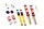 Suspension à combinés filetés MTS Street Gold compatible avec BMW 3 Coupé (E46) 318 Ci 87 KW MTSGWBM03