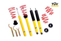 Suspension à combinés filetés MTS Street Gold compatible avec BMW 3 Touring (E30) 320 i 93 KW MTSGWBM10