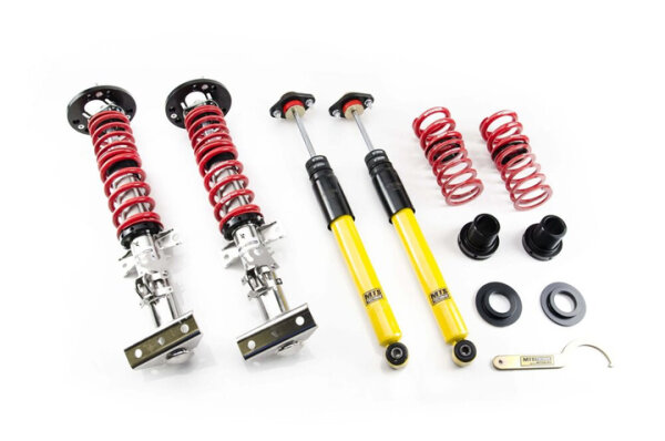 Suspension à combinés filetés MTS Street Inox compatible avec BMW 3 Cabriolet (E36) M3 3.0 210 KW XMTSGWBM98
