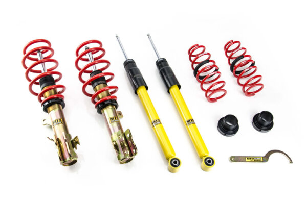 Suspension à combinés filetés MTS Street Gold compatible avec Ford FIESTA VII (HJ/HF) 1.5 TDCi 88 KW MTSGWFO23