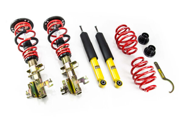 Suspension à combinés filetés MTS Street Gold compatible avec Saab 9-3 (YS3F) 2.0 t 177 KW MTSGWSA03