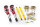 Suspension à combinés filetés MTS Street Inox compatible avec Volkswagen CADDY III Fourgon/Monospace (2K/2C) 1.9 TDI 55 KW XMTSGWVW93