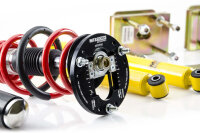 Suspension à combinés filetés MTS Street Inox compatible avec Volkswagen CADDY III Fourgon/Monospace (2K/2C) 2.0 TDI 103 KW XMTSGWVW93