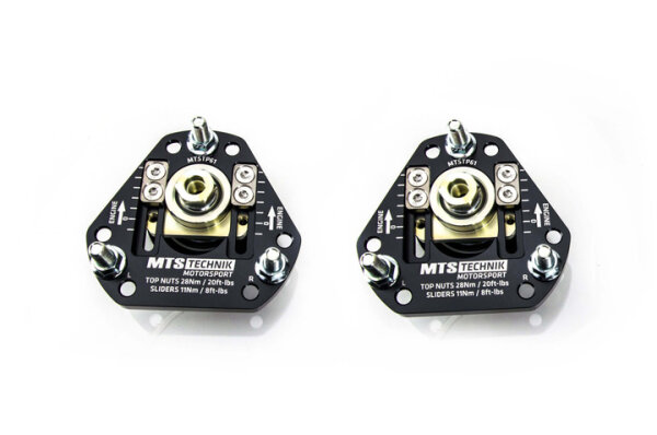 Plaques de carrossage MTS réglables camber / caster pour essieu avant compatibles avec Honda CIVIC IX (FK) 1.8 i-VTEC (FK2) 104 KW MTSCP61SET