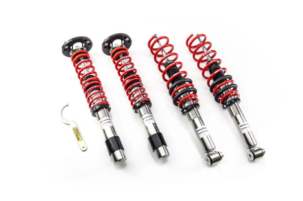 Suspension à combinés filetés MTS Stance Inox compatible avec BMW 5 (E39) 525 d 120 KW XMTSGWBM101-S