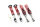 Suspension à combinés filetés MTS Street Inox compatible avec BMW 5 (E39) 520 i 110 KW XMTSGWBM101