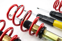 Suspension à combinés filetés MTS Street Gold compatible avec Seat ATECA (KH) 2.0 TDI 81 KW MTSGWVW18