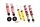 Suspension à combinés filetés MTS Street Gold compatible avec BMW 5 Touring (E61) 530 d 170 KW MTSGWBM38
