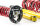 Suspension à combinés filetés MTS Street Inox compatible avec BMW 2.5-3.2 Coupé (E9) 3.0 CSiL 152 KW XMTSGWBM52