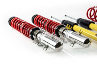 Suspension à combinés filetés MTS Comfort Inox compatible avec Seat TOLEDO II (1M) 1.9 TDI 96 KW XMTSGWVW87-C