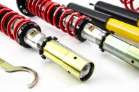 Suspension à combinés filetés MTS Stance Inox compatible avec BMW 3 (E30) 323 i 110 KW XMTSGWBM102-S