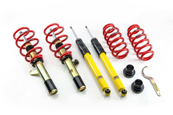 Suspension à combinés filetés MTS Street Gold compatible avec Skoda KODIAQ (NS) 2.0 TDI 4x4 140 KW MTSGWVW16