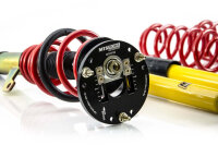 Suspension à combinés filetés MTS Stance Gold compatible avec Audi A3 Cabriolet (8P) 1.6 75 KW MTSGWVW92-S