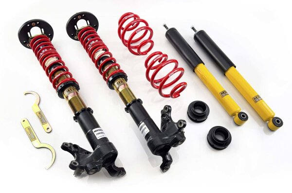 Suspension à combinés filetés MTS Comfort Gold compatible avec BMW 3 Cabriolet (E30) 318 i 103 KW MTSGWBM80-C