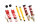 Suspension à combinés filetés MTS Street Gold compatible avec Ford FOCUS II Turnier (DA) 1.8 92 KW MTSGWFO16