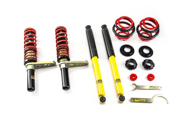 Suspension à combinés filetés MTS Street Gold compatible avec Opel KADETT E (T85) 1.6 D (C19, D19) 40 KW MTSGWOP34