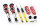 Suspension à combinés filetés MTS Stance Inox compatible avec Skoda OCTAVIA II (1Z) 1.6 75 KW XMTSGWVW91-S