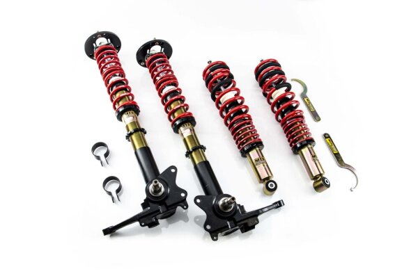 Suspension à combinés filetés MTS Street Gold compatible avec BMW 3 (E21) 318 i 77 KW MTSGWBM83