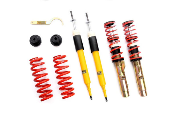 Suspension à combinés filetés MTS Street Gold compatible avec BMW 1 (E87) 118 d 90 KW MTSGWBM103