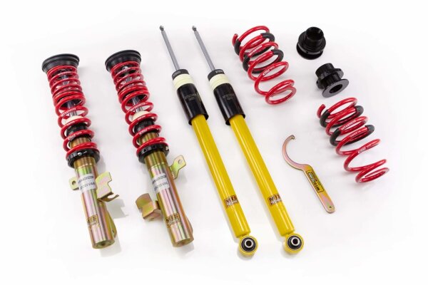 Suspension à combinés filetés MTS Street Gold compatible avec Ford FOCUS II (DA) 2.0 TDCi 100 KW MTSGWFO01