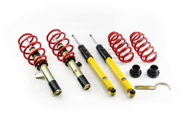 Suspension à combinés filetés MTS Street Gold compatible avec Seat ATECA (KH) 2.0 TDI 81 KW MTSGWVW17