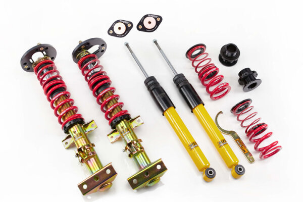 Suspension à combinés filetés MTS Street Gold compatible avec BMW 3 Cabriolet (E36) 320 i 110 KW MTSGWBM98