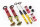 Suspension à combinés filetés MTS Street Gold compatible avec BMW 3 Coupé (E36) M3 3.0 210 KW MTSGWBM98