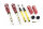 Suspension à combinés filetés MTS Street Gold compatible avec Mercedes-Benz CLASSE E (W211) E 240 (211.061) 130 KW MTSGWMB22