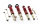 Suspension à combinés filetés MTS Stance Gold compatible avec Mini MINI CLUBMAN (R55) Cooper 90 KW MTSGWMM03-S