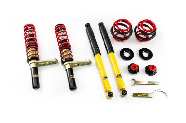 Suspension à combinés filetés MTS Street Gold compatible avec Opel ASTRA F Cabriolet (T92) 1.4 Si 60 KW MTSGWOP32