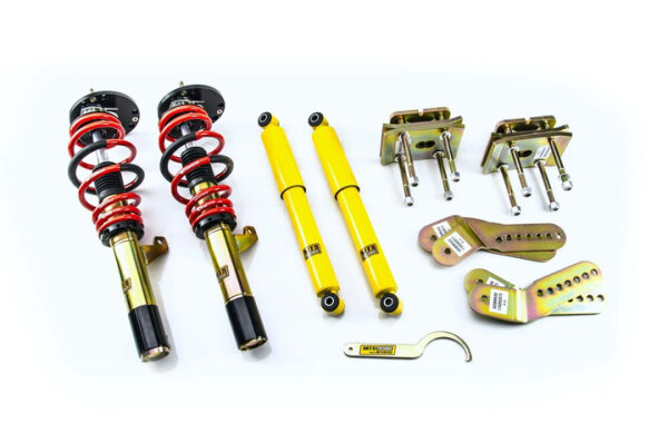Suspension à combinés filetés MTS Street Gold compatible avec Volkswagen CADDY III fourgon/monospace (2K/2C) 1.9 TDI 55 KW MTSGWVW93