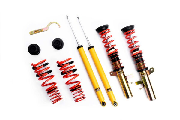 Suspension à combinés filetés MTS Street Gold compatible avec Ford FOCUS III berline (DYB) 1.0 EcoBoost 103 KW MTSGWFO08