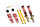 Suspension à combinés filetés MTS Street Gold compatible avec Ford FOCUS III berline (DYB) 1.0 EcoBoost 103 KW MTSGWFO08