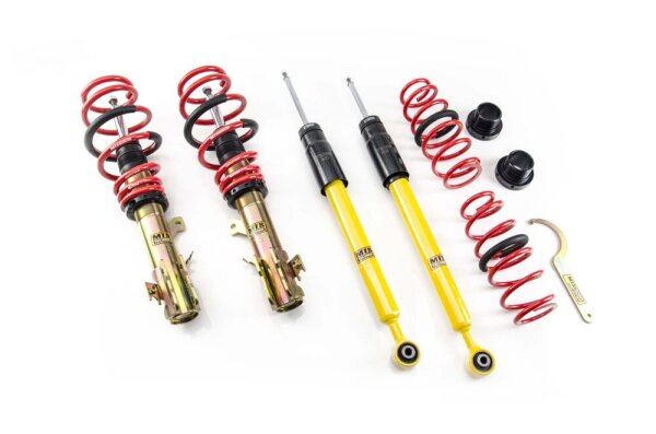Suspension à combinés filetés MTS Street Gold compatible avec Mazda 2 (DE/DH) 1.3 MZR (DE3FS) 62 KW MTSGWFO12