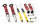 Suspension à combinés filetés MTS Street Inox compatible avec BMW 3 Compact (E46) 318 ti 105 KW XMTSGWBM118