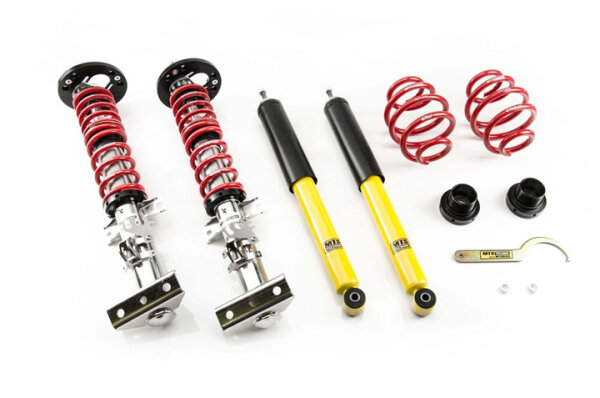 Suspension à combinés filetés MTS Stance Inox compatible avec BMW 3 Compact (E36) 316 i 75 KW XMTSGWBM117-S