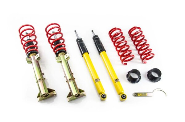 Suspension à combinés filetés MTS Street Gold compatible avec Mercedes-Benz CLASSE E Cabriolet (A207) E 220 BlueTEC (207.401) 130 KW MTSGWMB05