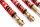 Suspension à combinés filetés MTS Stance Gold compatible avec Volkswagen GOLF IV Cabriolet (1E7) 2.0 85 KW MTSGWVW86-S