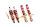 Suspension à combinés filetés MTS Stance Gold compatible avec Audi 80 B4 Avant (8C) 2.0 E 16V quattro 103 KW MTSGWAU72-S
