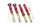 Suspension à combinés filetés MTS Street Gold compatible avec BMW 7 (E23) 728 125 KW MTSGWBM29